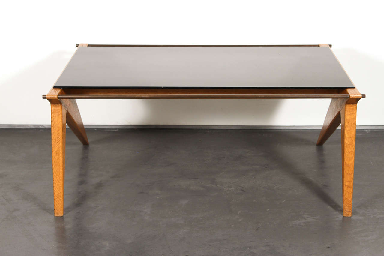 Metal Louis Paolozzi Coffee Table For Sale